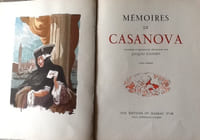 Mémoires de Casanova.
Illustrés d'aquarelles originales par Jacques TOUCHET.