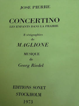 concerto les enfants dans la prairie. jose pierre