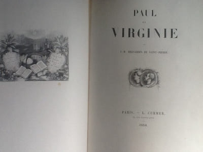 Paul et Virginie et La chaumière indienne.
BERNARDIN de SAINT-PIERRE (Jacques Henri).