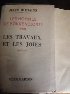 les travaux et les joies
collection les hommes de bonne volonte XXII