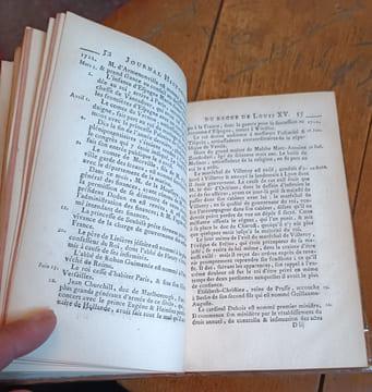 JOURNAL HISTORIQUE, OU FASTES DU REGNE DE LOUIS XV, SURNOMME LE BIEN-AIME. . levy