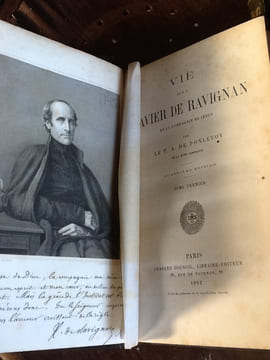 La vie de Xavier Ravignan de la compagnie de Jesus en 2 volumes . ponlevoy le P.A