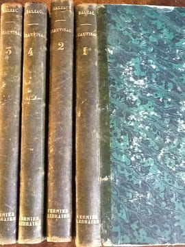 la famille beauvisage complet en 4 volumes . honore de balzac