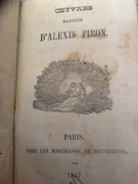 oeuvres de Piron ... oeuvres badines d'Alexis Piron
