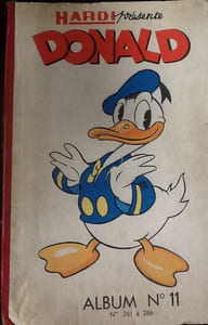 hardi presente donald album N°11 complet du numero 261 á 286
revue relie