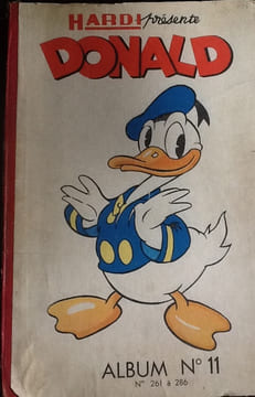 hardi presente donald album N°11 complet du numero 261 á 286
revue relie. hardi presente donald revue