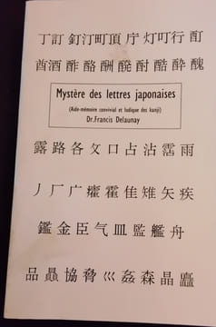 Mystère des lettres japonaises : Aide-mémoire convivial et ludique des kanji. Dr. Francis delaunay