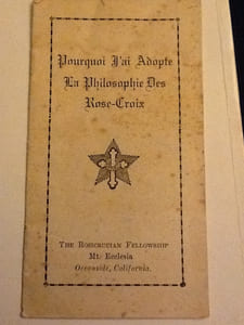 pourquoi j'ai adopte la philosophie des rose-croix