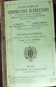 histoire naturelle. cours complet d'instruction elementaire a l'usage de la jeunesse ... Riquier et l'abbe combes
sixieme edition

