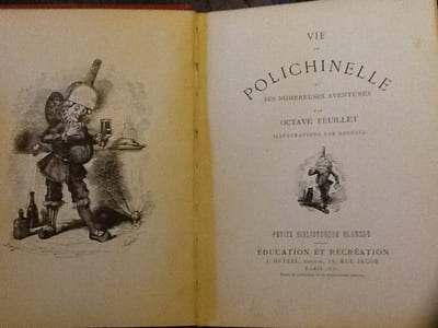 La Vie de Polichinelle et ses nombreuses aventures. Illustrations par Bertall. ( Petite Bibliothèque Blanche ) .
FEUILLET Octave - Bertall ( illustrateur )
