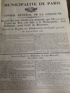 Affiches Révolutionnaires. Les affiches placardées sur les murs de France pendant la période révolutionnaire 1789-1795. supplement a la reimpression du quotidien le journal de Paris