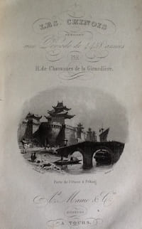 LES CHINOIS PENDANT UNE PERIODE DE 4458 ANNEES: Histoire, Government, Sciences, Arts, Commerce, Industrie, Navigation,
GIRAUDIERE, H. De Chavannes.