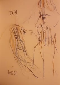 toi et moi
L'HISTOIRE D'UN AMOUR EN TRENTE-TROIS POEMES ILLUSTRES DE LITHOGRAPHIES ORIGINALES DE VALADIE.
GERALDY PAUL. (LEFEVRE PAUL, DIT. 1885-1983).
