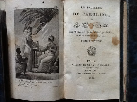 le pavillon de Caroline ou La petite Societe En 3 volumes. delafaye brebier julies
