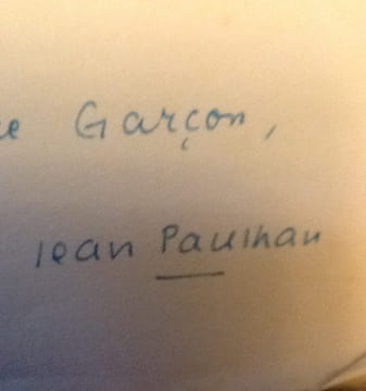 les fleurs de tarbes ou la terreurs dans les lettres.
PAULHAN (Jean).
Edité par Gallimard, Paris, 1941. jean paulhan