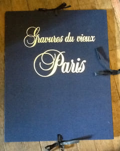 gravures du vieux Paris