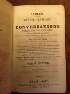 manuel classique de conversations francaises et anglaises, en une serie de dialogue