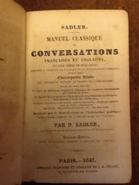 manuel classique de conversations francaises et anglaises, en une serie de dialogue