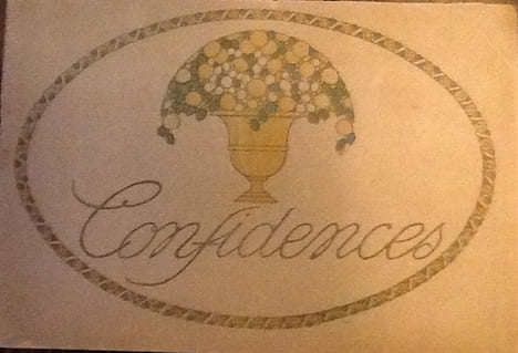 confidences. collectif