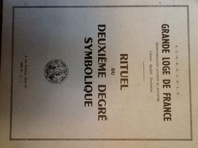 rituel du deuxieme degre symbolique 