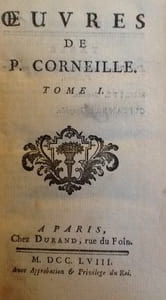 oeuvres de p. Corneille 