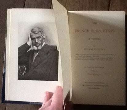 The French Revolution: A History by Thomas Carlyle, in Three Volumes: the bastille, the constitution et the guillotine ( en 3 volumes : la bastille, ...