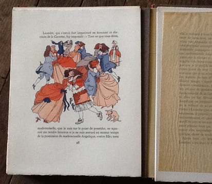 LE ROMANT COMIQUE. ILLUSTRE D'EAUX-FORTES ORIGINALES EN COULEURS PAR JOSEPH HEMARD LA TRADITION PARIS 1945
Tome 3 uniquement. SCARRON Paul