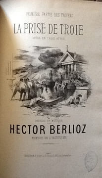 la prise de troie opera en trois actes
premiere partie des troyens. hector berlioz