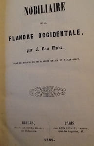 nobiliaire de la flandre occidentale