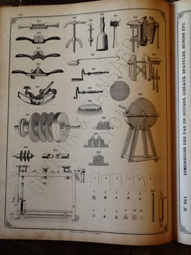 CATALOGUE ALBUM DE FOURNITURES GENERALES D'EBENISTERIE ET DE TAPISSERIE - GENTHON ET DANSARD 
. collectif catalogue