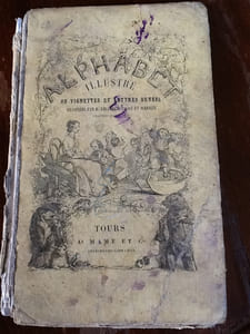 alphabet illustre
80 vignettes et lettres ornees dessinees par K. Girardet, Sagot et Werner gravee par Piaud