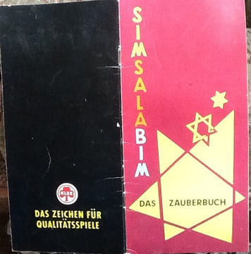 simsalabim 
das zauberbuch. zauberbuch