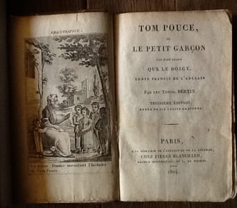 Tom Pouce, ou le Petit garçon pas plus grand que le doigt, conte traduit de l'anglais, par feu Théod. Bertin 
