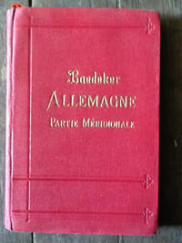 ALLEMAGNE PARTIE MERIDIONALE. APPENDICE A L ALLEMAGNE DU NORD. MANUEL DU VOYAGEUR.