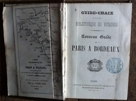 Nouveau guide de Paris à Bordeaux et dans ses environs. 
Guide-Chaix. guide chaix
collectif Guide-Chaix. 
chaix napoleon