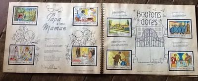 Chansons de France. Sixième album d' images (série 121 à 141).
