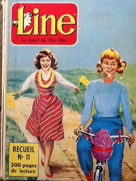 LINE le journal des chics filles. RECUEIL N 11
. collectif