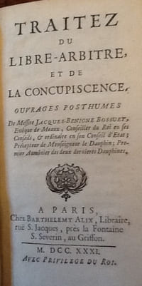 Traitez du libre-arbitre et de la concupiscence.