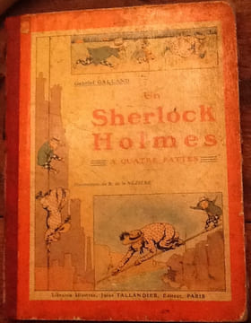 un sherlock holmes a quatre pattes
illustrations de R. de la Neziere. galland gabriel