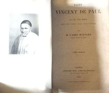 Saint Vincent de Paul, sa vie, son temps, ses oeuvres, son infleunce - complet en 4 volumes. MAYNARD, Abbé