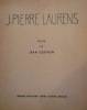 JEAN PIERRE LAURENS 1875-1932.. GUITTON JEAN