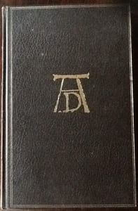 Les Quatre Livres d' Albert Dürer, Peinctre & Géometrien très excellent, de la proportion des parties & pourtraicts des corps humains. Traduicts par Loys Meigret Lionnois, de langue Latine en Françoise. Fac-similé de l' édition de 1613 à Arnhem.