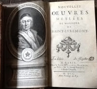 Nouvelles oeuvres meslées de Monsieur de Saint-Evremont.