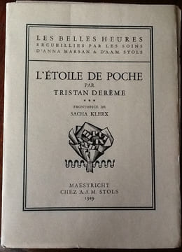  L'étoile de poche..  DEREME Tristan