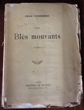 les bles mouvants. VERHAEREN, EMILE