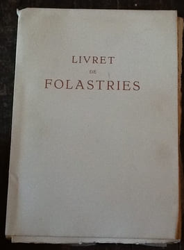Livret de folastries : De Pierre de Ronsard, à Janot Parisien. Illustré par Jean Berque
. RONSARD Pierre de