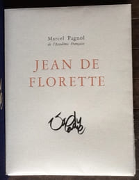 Pagnol Marcel Jean De Florette Lithographies Originales Valadié.