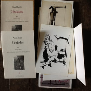3 BALADES. 
Texte de Didier Levy. 
PHOTOGRAPHIES DE JEAN- MARIE DEL MORAL. 