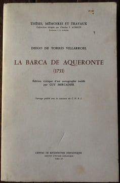 La barca de aqueronte (1731)
Critique D'Un Autographe Inedit Par Guy Mercadier. Diego de torres villaroel