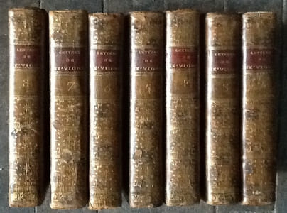 RECUEIL DES LETTRES DE MADAME LA MARQUISE DE SEVIGNE A MADAME LA COMTESSE DE GRIGNAN, SA FILLE.